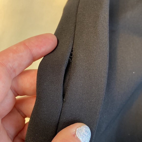 Self-Portrait Black And White Crepe Bow Mini Dress - Picture 10 of 14